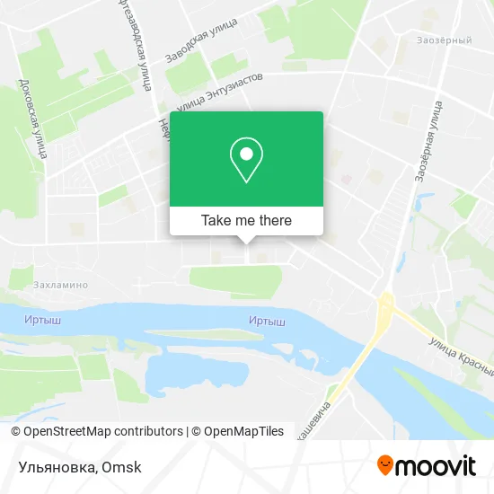 Ульяновка map