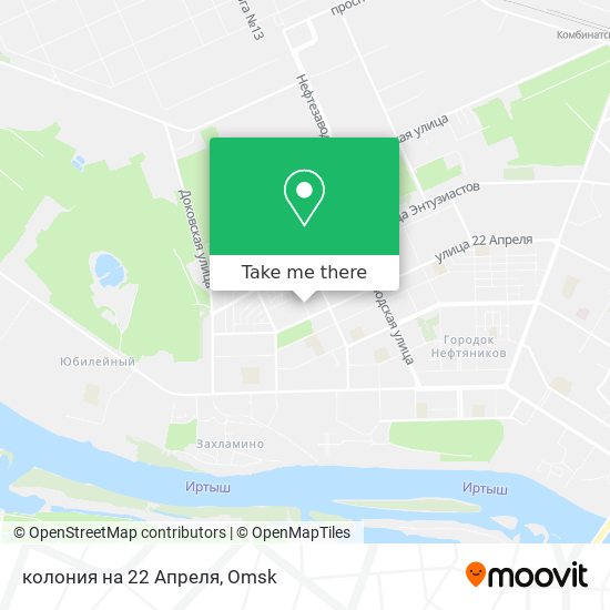 колония на 22 Апреля map