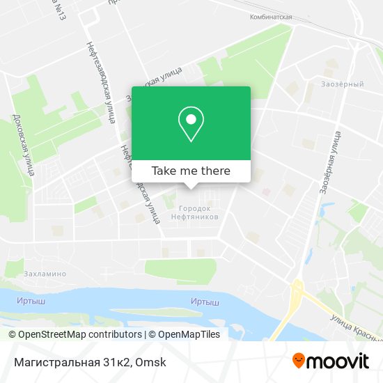 Магистральная 31к2 map