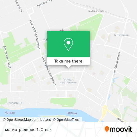 магистральная 1 map
