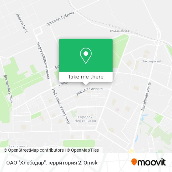 ОАО "Хлебодар", территория 2 map