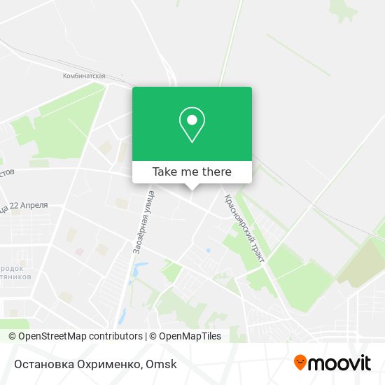 Остановка Охрименко map