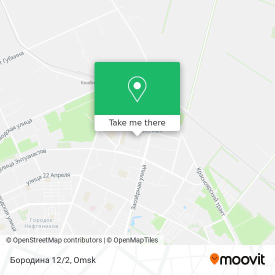 Бородина 12/2 map