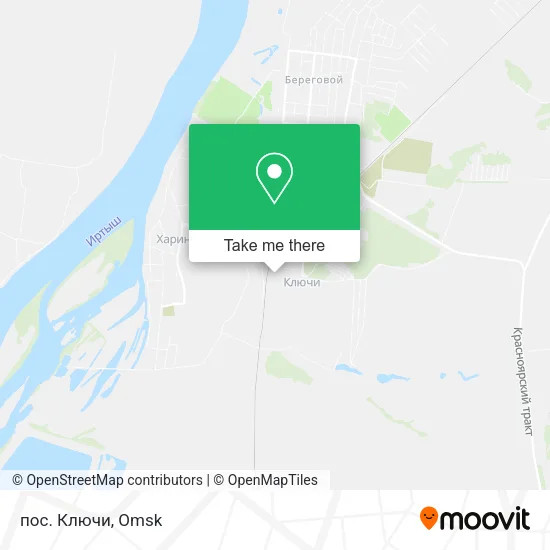 пос. Ключи map