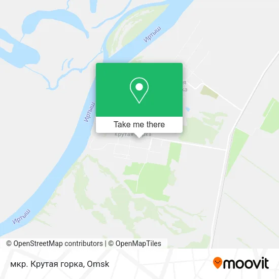 мкр. Крутая горка map