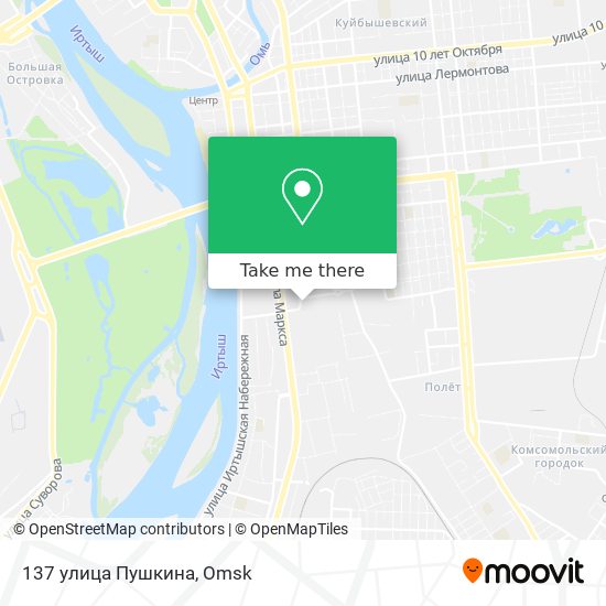 137 улица Пушкина map