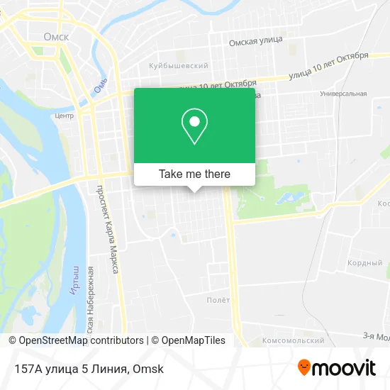 157А улица 5 Линия map