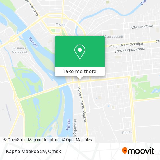 Карла Маркса 29 map