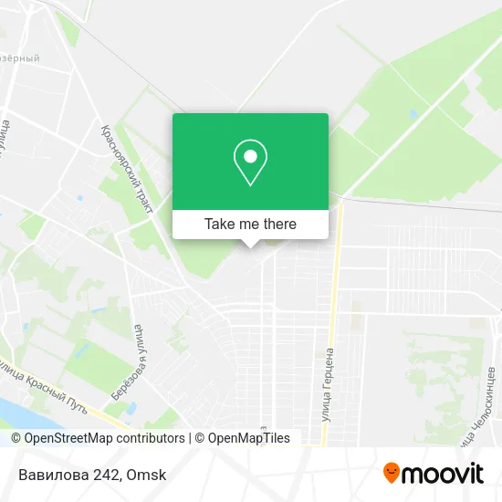 Вавилова 242 map