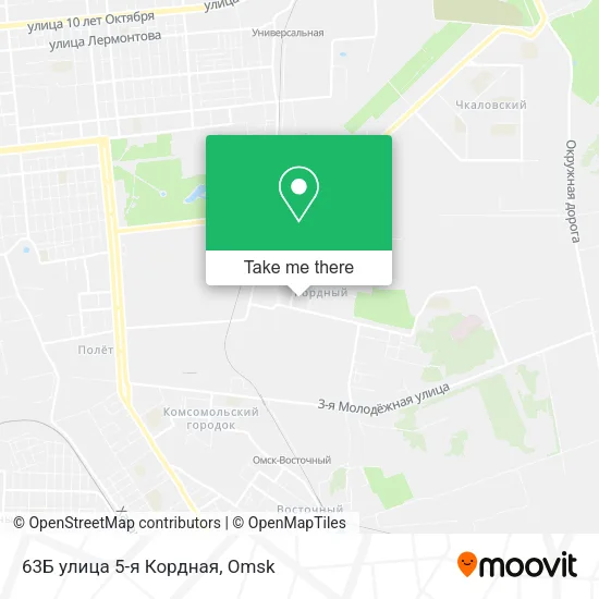 63Б улица 5-я Кордная map