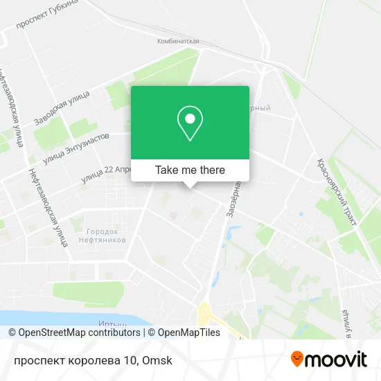 проспект королева 10 map