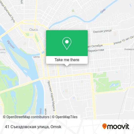41 Съездовская улица map