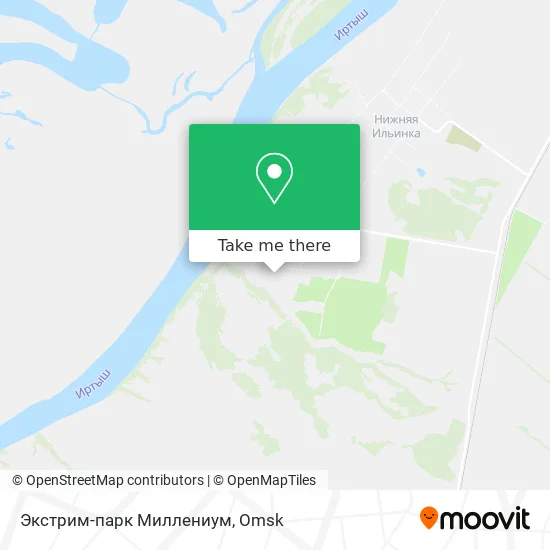 Экстрим-парк Миллениум map