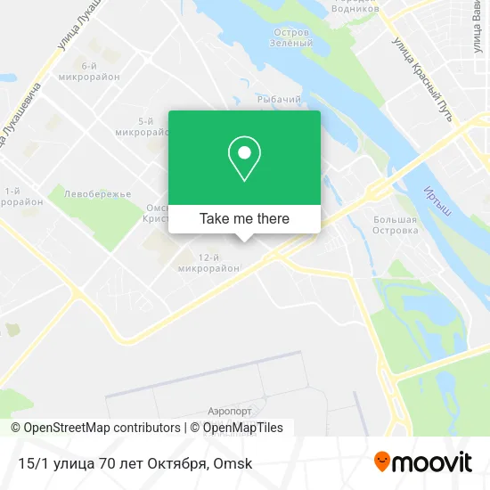 15/1 улица 70 лет Октября map