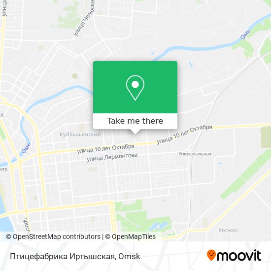 Птицефабрика Иртышская map