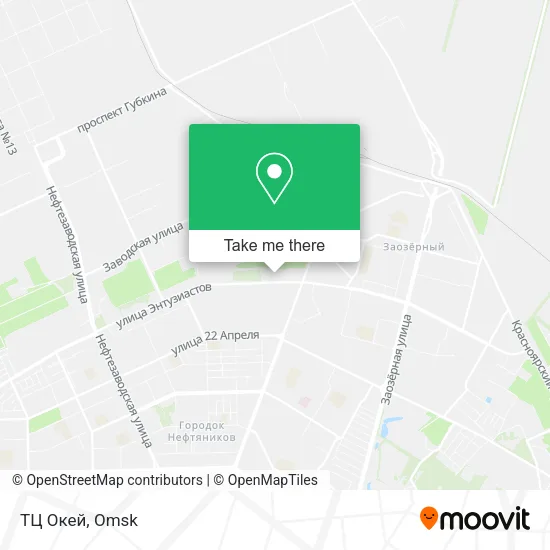 ТЦ Окей map