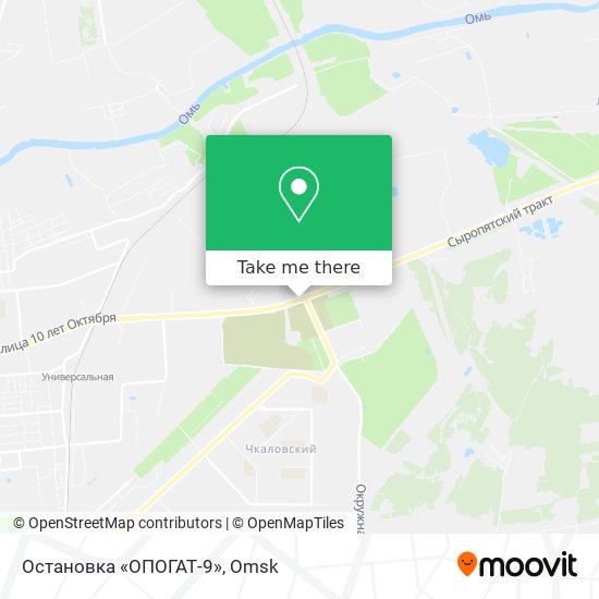 Остановка «ОПОГАТ-9» map
