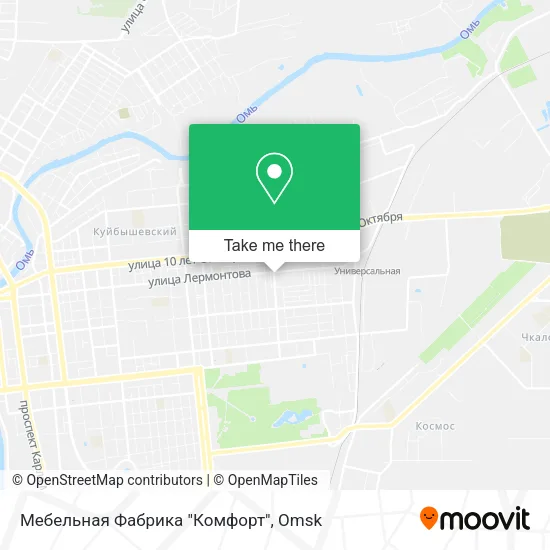 Мебельная Фабрика "Комфорт" map