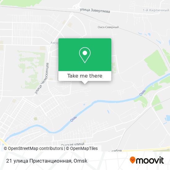 21 улица Пристанционная map