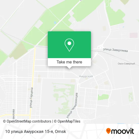 10 улица Амурская 15-я map