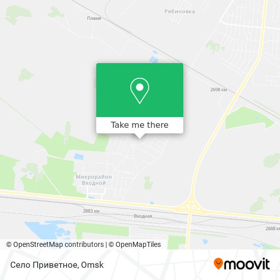 Село Приветное map