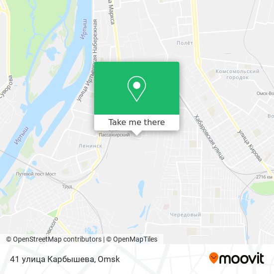 41 улица Карбышева map