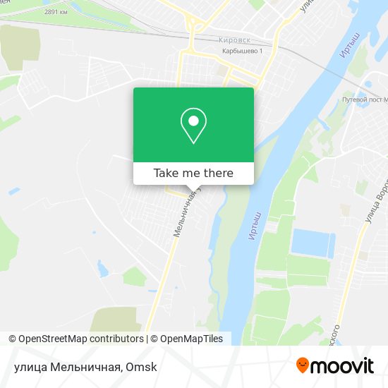 улица Мельничная map