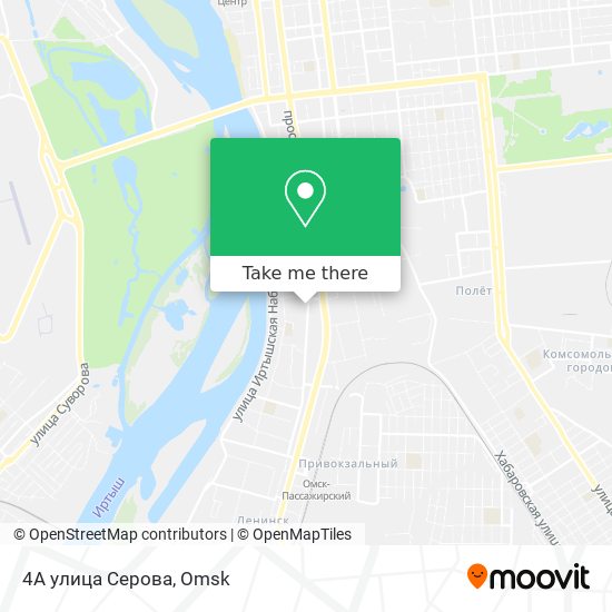 4А улица Серова map