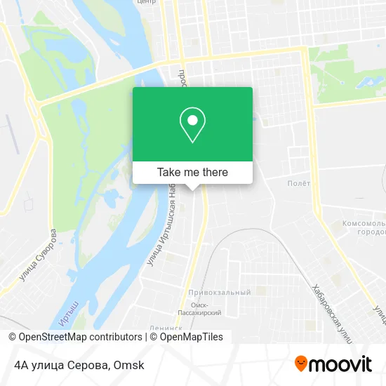 4А улица Серова map