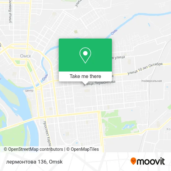 лермонтова 136 map
