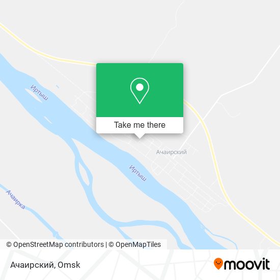 Ачаирский map
