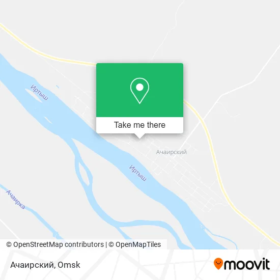 Ачаирский map