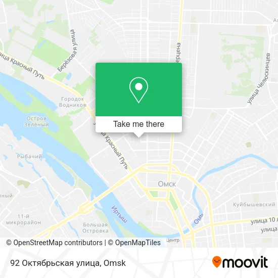 92 Октябрьская улица map