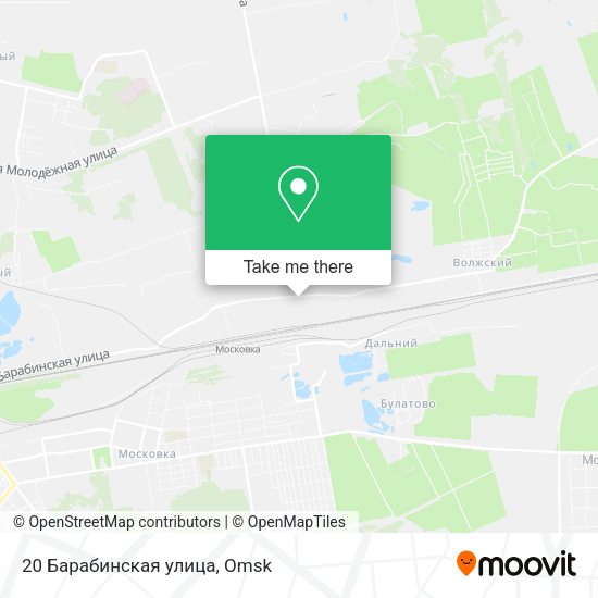 20 Барабинская улица map