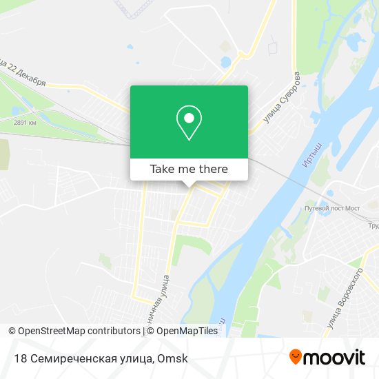 18 Семиреченская улица map