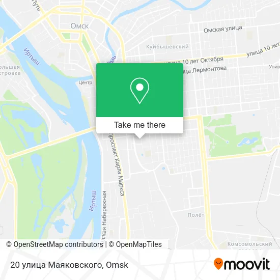 20 улица Маяковского map