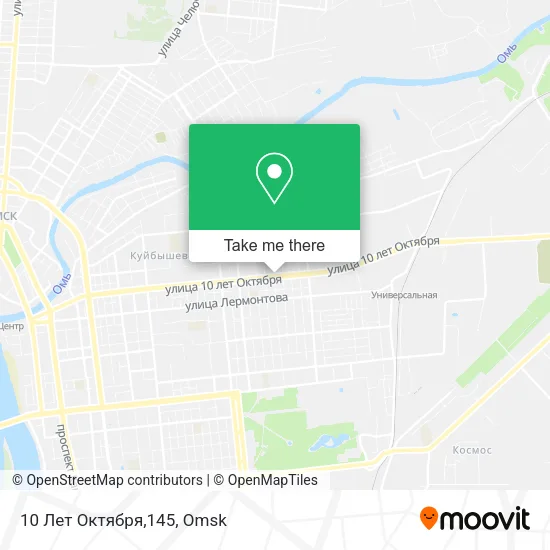 10 Лет Октября,145 map