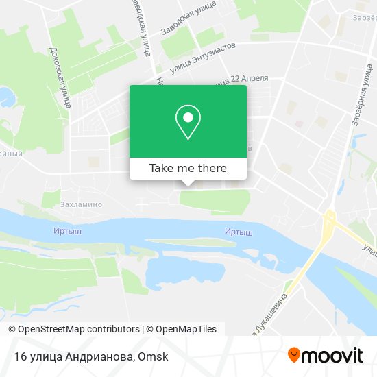 16 улица Андрианова map