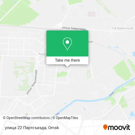 улица 22 Партсъезда map