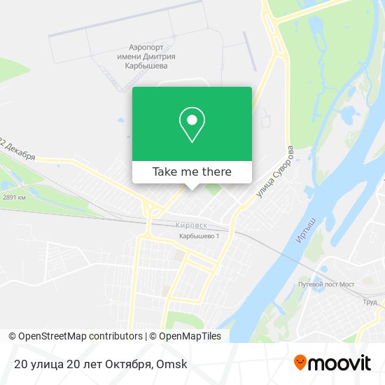 20 улица 20 лет Октября map