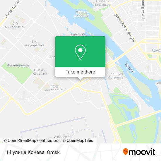 14 улица Конева map