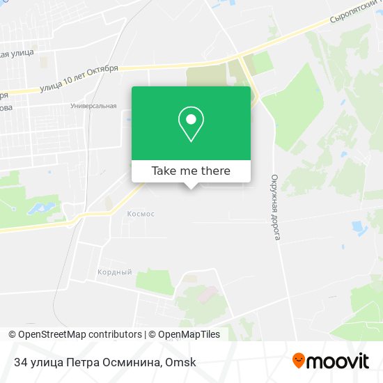 34 улица Петра Осминина map
