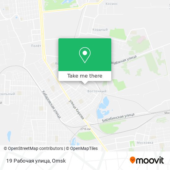19 Рабочая улица map