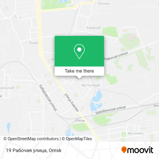 19 Рабочая улица map