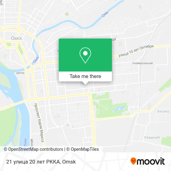 21 улица 20 лет РККА map