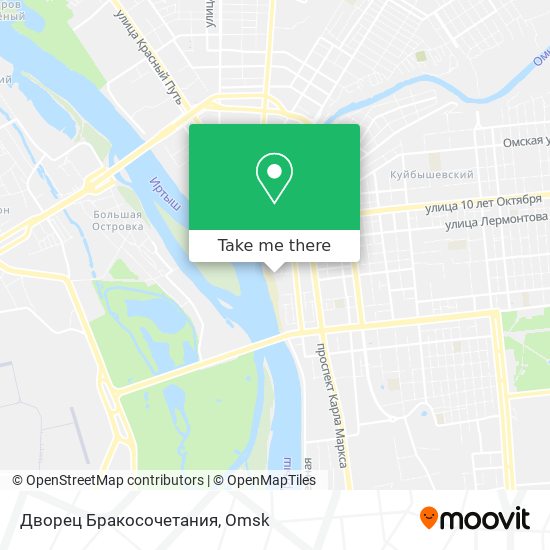 Дворец Бракосочетания map