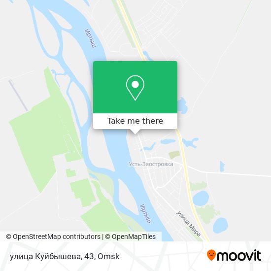 улица Куйбышева, 43 map