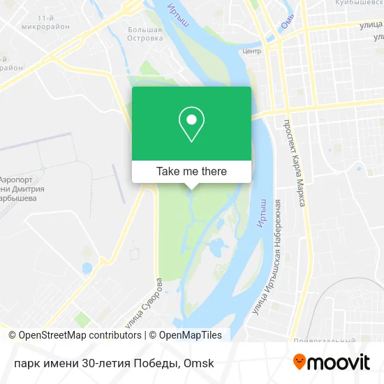 парк имени 30-летия Победы map