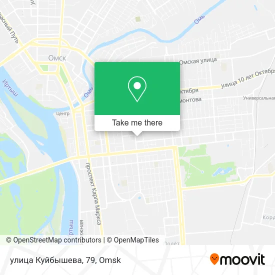 улица Куйбышева, 79 map