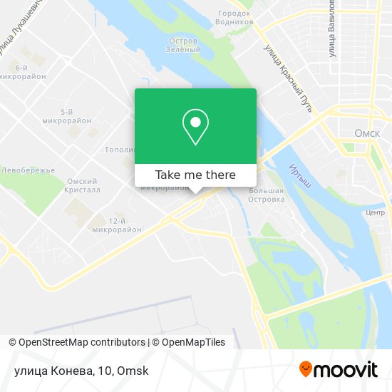 улица Конева, 10 map